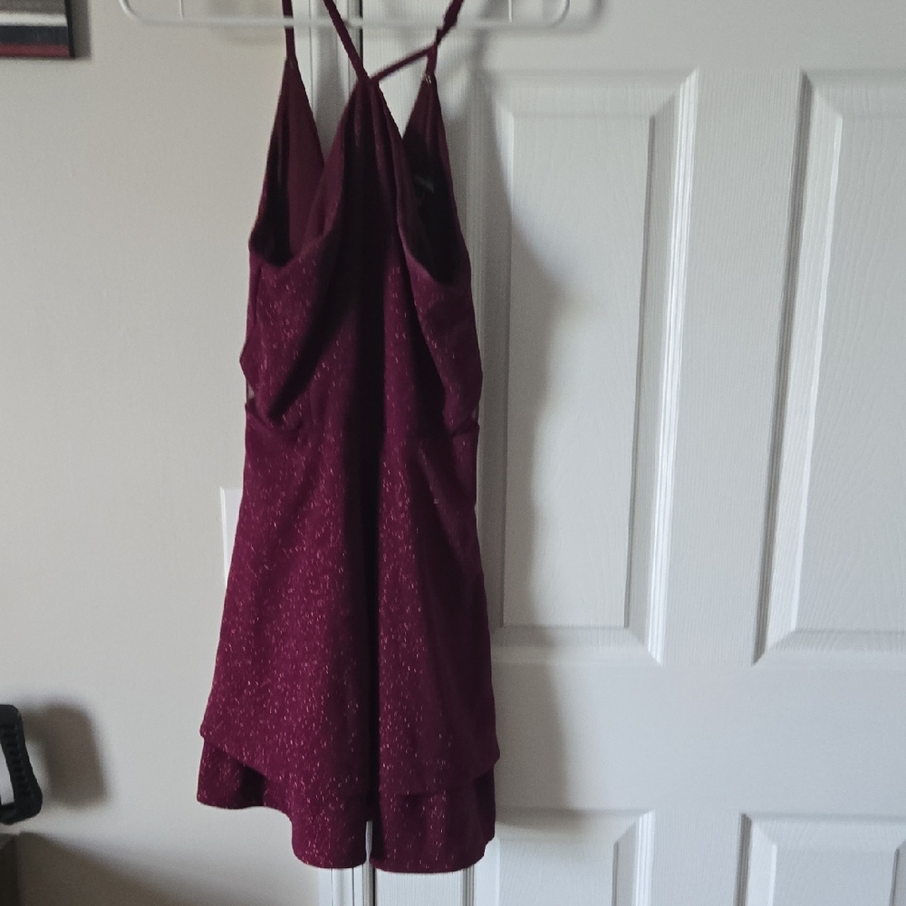 Speechless Deep Red Dress